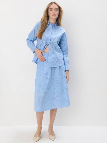 Mohito - Мідіспідниця - синій - 42