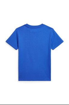 Детская хлопковая футболка Polo Ralph Lauren