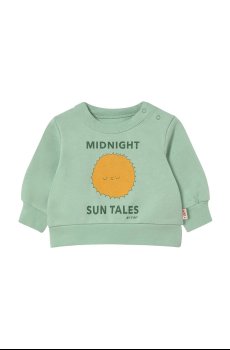 Хлопковая кофта для младенцев Tinycottons SUN TALES GRAPHIC BABY SWEATSHIRT