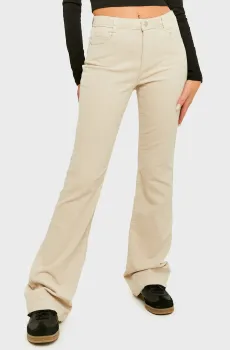 Женские белые вельветовые брюки Белый 34 Tally Weijl SPACOEMMA