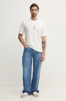 Хлопковая футболка Armani Exchange