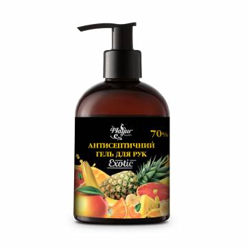 Антисептический гель для рук Mayur Exotic (изопропиловый спирт 70%), 275 мл Антисептический гель для рук Mayur Exotic (изопропиловый спирт 70%), 275 мл