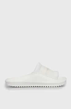 Женские белые слайдеры HYBRID SANDAL TPU IN LUM MET Белый 37 Calvin Klein YW0YW01280