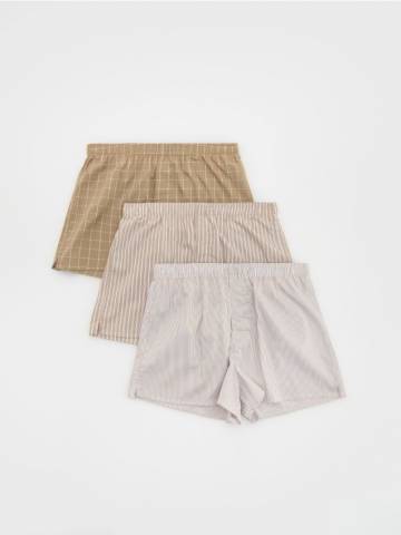 Reserved - Боксери loose, 3 штук - бежевий - 574CS-80X Reserved - Боксери loose, 3 штук - бежевий - 574CS-80X
