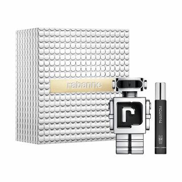 Парфюмированный набор мужской Rabanne Phantom (туалетная вода, 20 мл + туалетная вода, 100 мл) Парфюмированный набор мужской Rabanne Phantom (туалетная вода, 20 мл + туалетная вода, 100 мл)