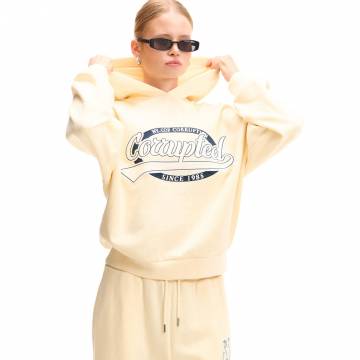 Cropp - Світшот із аплікацією - кремовий Cropp - Світшот із аплікацією - кремовий