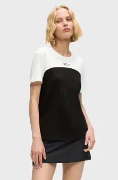 Женская черная футболка CONTRAST Черный XS Karl Lagerfeld B1W17008