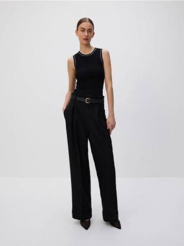 Reserved - LADIES` BLOUSE - чорний - 316DV-99X Reserved - LADIES` BLOUSE - чорний - 316DV-99X
