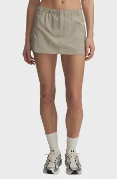 Женская бежевая юбка UA Unstoppable Utility Skirt-BRN Бежевый M Under Armour 6009725-203