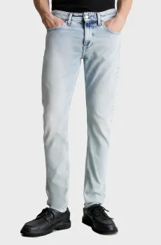 Мужские голубые джинсы SLIM TAPER Голубой 33-32 Calvin Klein Jeans J30J324847