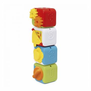 Развивающая игрушка 2 в 1 Chicco Мультисенсорные кубики Монтессори, 15*15*25 см, от 10 месяцев (11857.00) Развивающая игрушка 2 в 1 Chicco Мультисенсорные кубики Монтессори, 15*15*25 см, от 10 месяцев (11857.00)