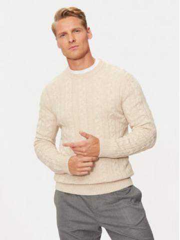 United Colors Of Benetton Светр 1335U107G Бежевий Regular Fit United Colors Of Benetton Светр 1335U107G Бежевий Regular Fit