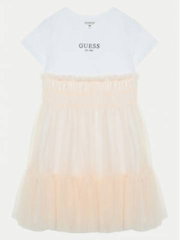 Guess Повсякденна сукня J5RK18 K6YW0 Рожевий Regular Fit Guess Повсякденна сукня J5RK18 K6YW0 Рожевий Regular Fit