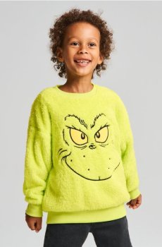 Світшот Grinch - жовто-зелений