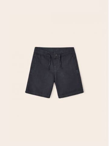 Mayoral Шорти з тканини 3221 Чорний Regular Fit Mayoral Шорти з тканини 3221 Чорний Regular Fit