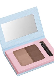 Палетка для бровей Misslyn Chocolate Brow Duo Eyebrow Powder 2 Light Chocolate, 5 г