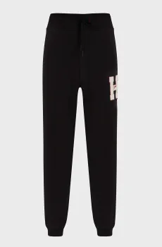 Мужские черные спортивные брюки TJM TOWEL PATCH TERRY PANT Черный XL Tommy Jeans DM0DM21277