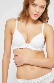 Женский белый бюстгальтер пуш-ап  CHERIE CHERIE Белый 70B Etam 6515179