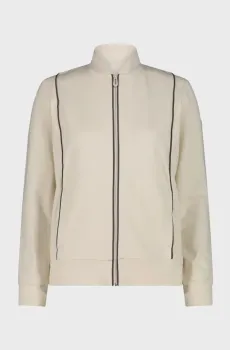 Женская бежевая спортивная кофта Бежевый 40 CMP 35D7456-A238