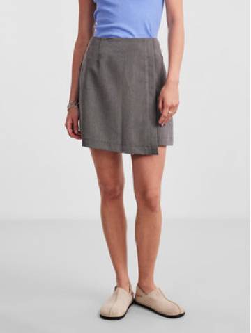 Pieces Спідниця трапеція 17141851 Сірий Regular Fit Pieces Спідниця трапеція 17141851 Сірий Regular Fit