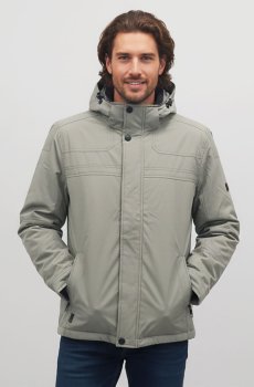 Куртка-ветровка мужская светло-серая SB-ITC-635-light-grey