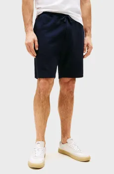 Мужские темно-синие шорты GLOBAL STRIPE SWEATSHORTS Синий S Tommy Hilfiger MW0MW39255