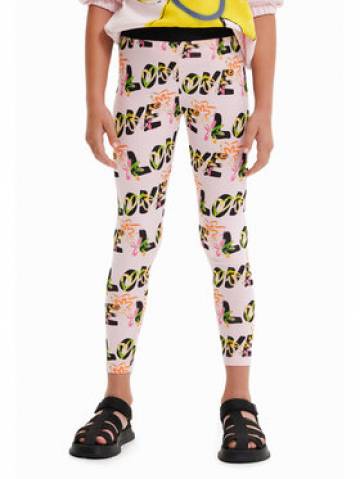 Desigual Легінси 23SGKK03 Рожевий Slim Fit Desigual Легінси 23SGKK03 Рожевий Slim Fit