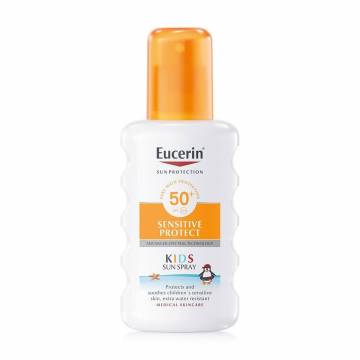 Детский солнцезащитный спрей Eucerin Kids Sun Spray Sensitive Protect SPF 50+, 200 мл Детский солнцезащитный спрей Eucerin Kids Sun Spray Sensitive Protect SPF 50+, 200 мл