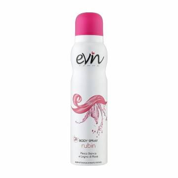 Дезодорант-спрей Evin Femme Body Spray Rubin женский, 150 мл Дезодорант-спрей Evin Femme Body Spray Rubin женский, 150 мл