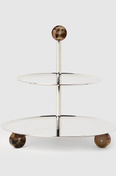 Двухуровневая подставка для сервировки