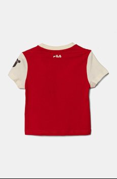 Детская хлопковая футболка Fila LUBAN