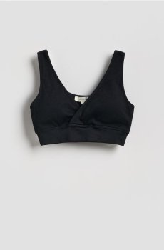 Reserved - Безшовний топ - чорний - 493IY-99X