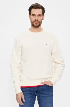 Мужской белый свитшот FLAG LOGO Белый XL Tommy Hilfiger MW0MW32735