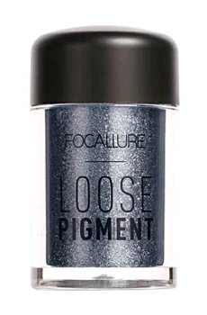 Уценка! Пигмент для век Focallure Loose Pigment Eyeshadow 18 Midnight, 4.5 г