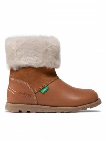 Kickers Чоботи Nonofur 878683-10-116 S Коричневий Kickers Чоботи Nonofur 878683-10-116 S Коричневий
