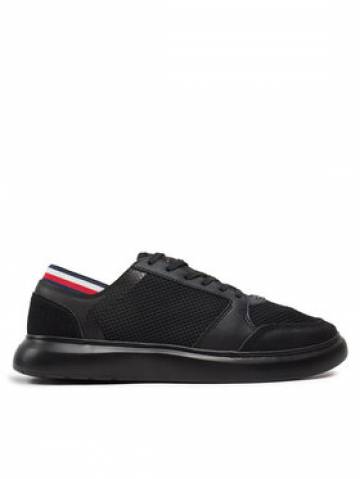 Tommy Hilfiger Снікерcи Lightweight Cup Seasonal Mix FM0FM04961 Чорний Tommy Hilfiger Снікерcи Lightweight Cup Seasonal Mix FM0FM04961 Чорний