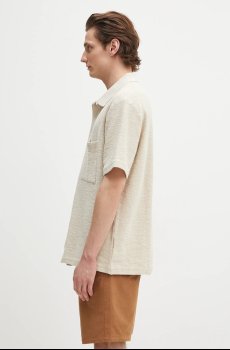 Хлопковая рубашка Norse Projects Gustav Crochet Jersey Shirt