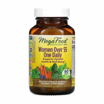 Мультивитамины и минералы для женщин MegaFood Women Over 55 One Daily, 60 таблеток Мультивитамины и минералы для женщин MegaFood Women Over 55 One Daily, 60 таблеток