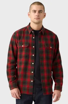 Мужская рубашка в клетку Разноцветный XL Levi’s® 19573;0284