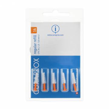 Набор для очищения межзубных промежутков Curaprox Regular Refill, 1.5 мм, 5 шт