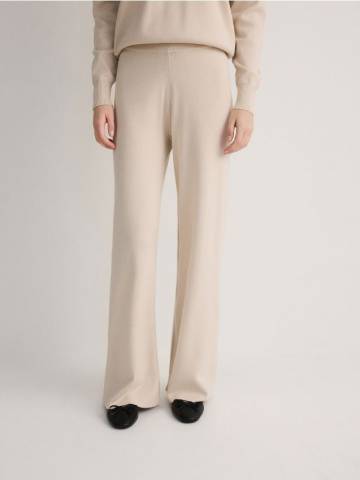 Reserved - LADIES` TROUSERS - нюдовий - 463EB-02X Reserved - LADIES` TROUSERS - нюдовий - 463EB-02X