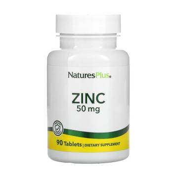 Цинк NaturesPlus Zinc 50 мг, 90 таблеток Цинк NaturesPlus Zinc 50 мг, 90 таблеток