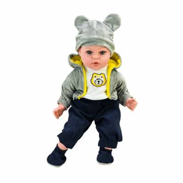 Пупс Країна Іграшок Чудо малюк, мягконабивной, музыкальный, в коробке, от 3 лет, 45 см (PL-525-114)