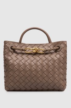 Коричневая кожаная сумка Andiamo