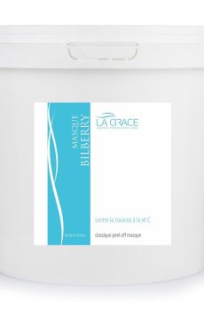 Альгинатная маска La Grace Черника, для чувствительной кожи лица, 600 г