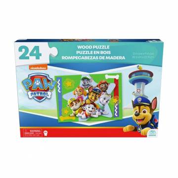 Деревянный пазл Paw Patrol Щенячий патруль, от 4 лет, 20*23 см, 24 элемента (SM98489/6066932) Деревянный пазл Paw Patrol Щенячий патруль, от 4 лет, 20*23 см, 24 элемента (SM98489/6066932)