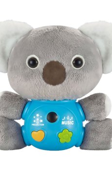 Детская интерактивная игрушка IZ Fur Star Коала, с прожектором, музыкальными и световыми эффектами, от 2 лет (7033069)