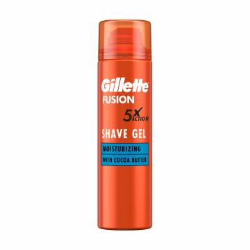 Гель для бритья Gillette Fusion Увлажнение, 200 мл Гель для бритья Gillette Fusion Увлажнение, 200 мл