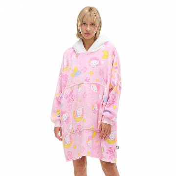 Cropp - Худі з принтом Hello Kitty - пастельний рожевий Cropp - Худі з принтом Hello Kitty - пастельний рожевий