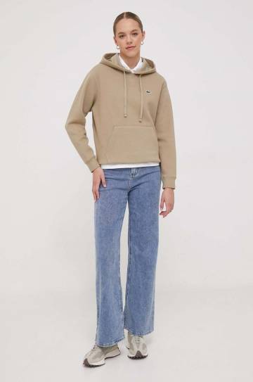 Футболка Lacoste женская цвет белый с воротником PF5462-001 Футболка Lacoste женская цвет белый с воротником PF5462-001
